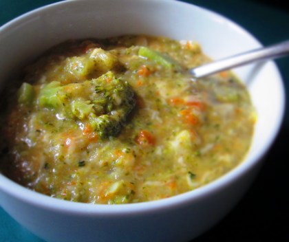 Broccoli-Gouda Soup